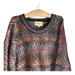 Intiwara Alpaca Multicolour Pullover Sweater Made in  Bolivia Warm Relax…